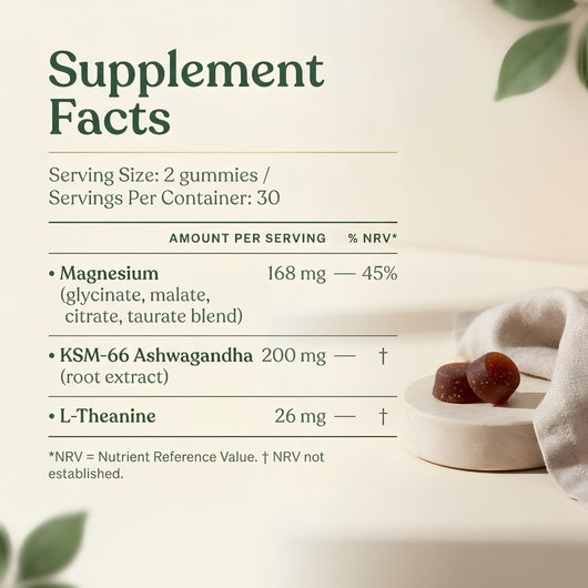 Magnesium Gummies with Ashwagandha