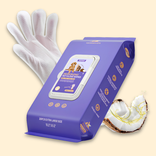 Deodorizing Pet Glove Wipes