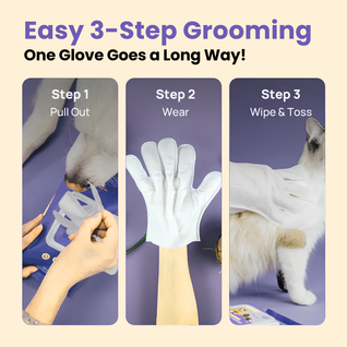 Deodorizing Pet Glove Wipes